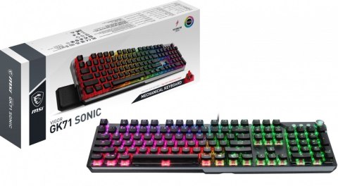 MSI Klawiatura Vigor GK71 Sonic Red US