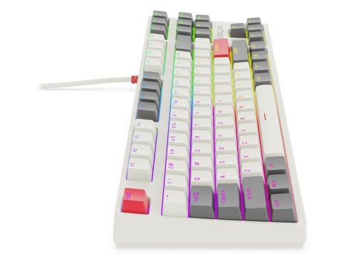 Krux Klawiatura gamingowa Atax PRO RGB Creator Retro Gateron Yellow Pro