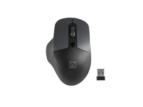 Natec Mysz bezprzewodowa Blackbird 2 1600 DPI z cichym klikiem Czarna Natec Mysz bezprzewodowa Blackbird 2 1600 DPI z cichym klikiem Czarna