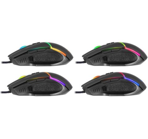 Defender Mysz gamingowa Warfame GM-880L optyczna 12800dpi 8P RGB