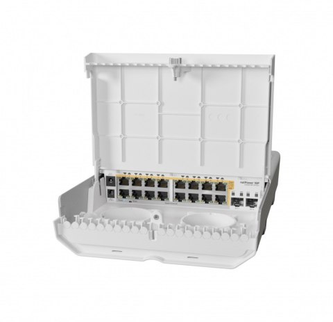 Mikrotik Przełącznik 16xGbE 2xSFP+ CRS318-16P-2S+OUT Mikrotik Przełącznik 16xGbE 2xSFP+ CRS318-16P-2S+OUT