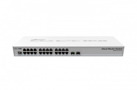 Mikrotik Przełącznik 24xGbE 2 xSFP+CRS326-24G-2S+RM-MX Mikrotik Przełącznik 24xGbE 2 xSFP+CRS326-24G-2S+RM-MX