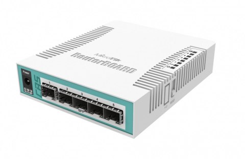 Mikrotik Przełącznik 5xSFP 1xCOMBO CRS106-1C-5S Mikrotik Przełącznik 5xSFP 1xCOMBO CRS106-1C-5S