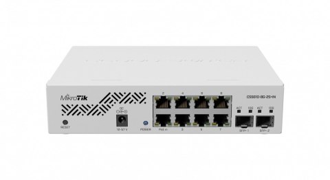 Mikrotik Przełącznik 8x1GbE 2xSFP+ CSS610-8G-2S+IN Mikrotik Przełącznik 8x1GbE 2xSFP+ CSS610-8G-2S+IN