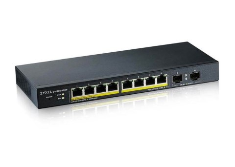 Zyxel Przełącznik GS1900-10HP v2 8port L2 PoE 2xSFP 70W 802.3at Zyxel Przełącznik GS1900-10HP v2 8port L2 PoE 2xSFP 70W 802.3at