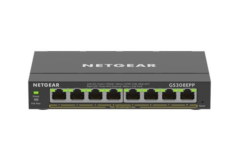 Netgear Przełącznik Switch GS308EPP 8xGE PoE+ Netgear Przełącznik Switch GS308EPP 8xGE PoE+