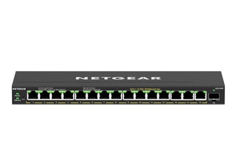 Netgear Przełącznik niezarządzalny GS316EP 16xGE PoE+ Netgear Przełącznik niezarządzalny GS316EP 16xGE PoE+