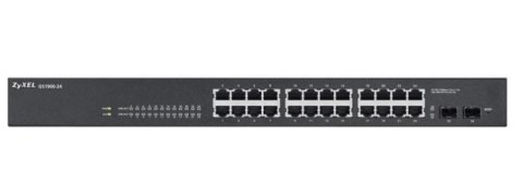 Zyxel Przełącznik zarządzalny GS1900-24-EU0102F 24port GbE Smart Zyxel Przełącznik zarządzalny GS1900-24-EU0102F 24port GbE Smart