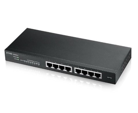 Zyxel Przełącznik zarządzalny GS1915-8 8port GbE Smart mode Switch NebulaFlex Cloud Zyxel Przełącznik zarządzalny GS1915-8 8port GbE Smart mode Switch NebulaFlex Cloud