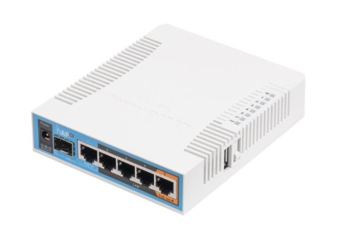 Mikrotik Punkt dostępowy 2.4/5 GHz 5GbE RB962UiGS-5HacT2HnT Mikrotik Punkt dostępowy 2.4/5 GHz 5GbE RB962UiGS-5HacT2HnT