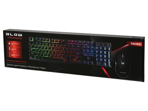 BLOW Zestaw gamingowy Klawiatura + mysz BLOW Zestaw gamingowy Klawiatura + mysz