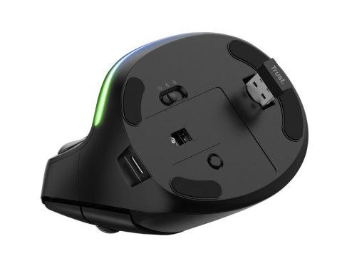 Trust Bezprzewodowa ładowalna ECO mysz ergonomiczna BAYO Trust Bezprzewodowa ładowalna ECO mysz ergonomiczna BAYO
