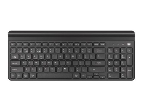 Natec Klawiatura Felimare US bluetooth + 2.4GHz Slim, uchwyt na telefon/tablet czarna Natec Klawiatura Felimare US bluetooth + 2.4GHz Slim, uchwyt na telefon/tablet czarna