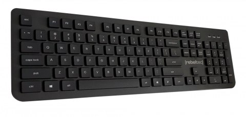 Rebeltec Klawiatura USB Spiro pełnowymiarowa Rebeltec Klawiatura USB Spiro pełnowymiarowa