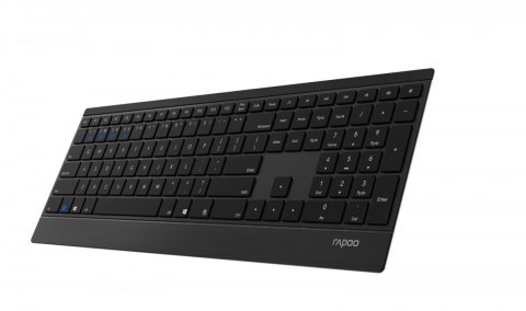 RAPOO Klawiatura bezprzewodowa Multi-Mode E9500M czarna RAPOO Klawiatura bezprzewodowa Multi-Mode E9500M czarna