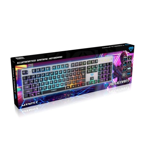 Media-Tech Klawiatura membranowa Cobra Pro Revenant MT1257 2 tryby podświetlania klawiszy