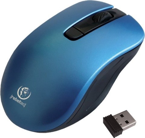 Rebeltec Mysz bezprzewodowa Rebeltec STAR blue 800/1000/1600 DPI Rebeltec Mysz bezprzewodowa Rebeltec STAR blue 800/1000/1600 DPI