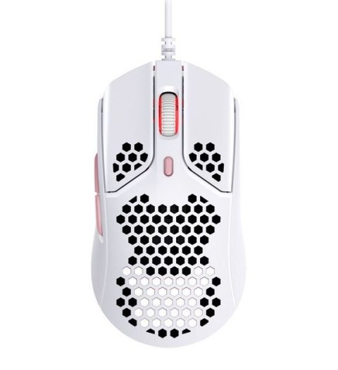 HyperX Mysz gamingowa Pulsefire Haste biało-różowa