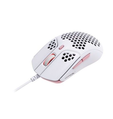 HyperX Mysz gamingowa Pulsefire Haste biało-różowa
