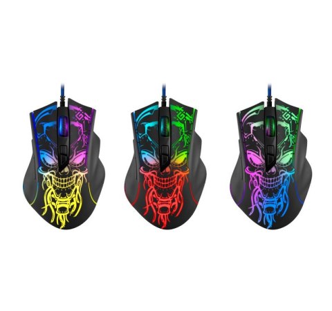Defender Mysz gamingowa przewodowa Bulletstorm GM-928 72000 dpi 7P Defender Mysz gamingowa przewodowa Bulletstorm GM-928 72000 dpi 7P