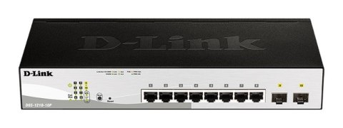 D-Link Przełącznik DGS-1210-10P Switch 8GE PoE 2SFP D-Link Przełącznik DGS-1210-10P Switch 8GE PoE 2SFP