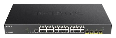 D-Link Przełącznik DGS-1250-28XMP 24GE PoE+ 4SFP+ D-Link Przełącznik DGS-1250-28XMP 24GE PoE+ 4SFP+