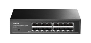Cudy Przełącznik GS1016 16xGE metalowa obudowa