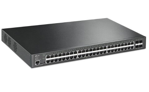 TP-LINK Przełącznik zarządzalny SG3452XP 48xGE PoE+ 4xSFP+ TP-LINK Przełącznik zarządzalny SG3452XP 48xGE PoE+ 4xSFP+