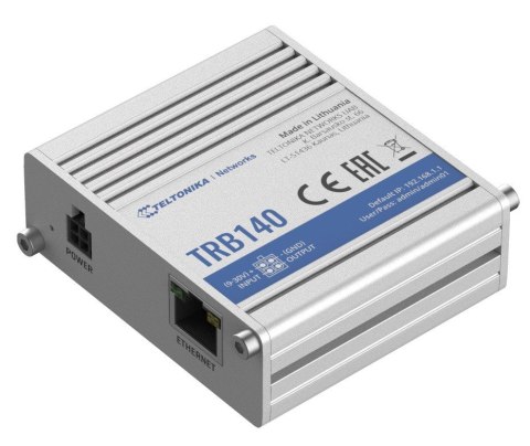 TELTONIKA Bramka LTE TRB140 (Cat 4), 3G, 2G, PoE, USB TELTONIKA Bramka LTE TRB140 (Cat 4), 3G, 2G, PoE, USB