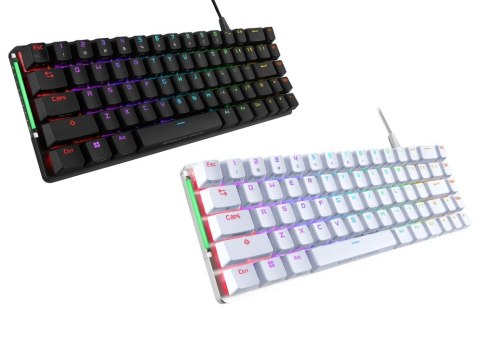Asus Klawiatura ROG Falchion Ace NX RED/Wired+KVM/RGB/Black Asus Klawiatura ROG Falchion Ace NX RED/Wired+KVM/RGB/Black