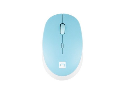 Natec Mysz bezprzewodowa Harrier 2 Bluetooth 5.1 biało-niebieska Natec Mysz bezprzewodowa Harrier 2 Bluetooth 5.1 biało-niebieska