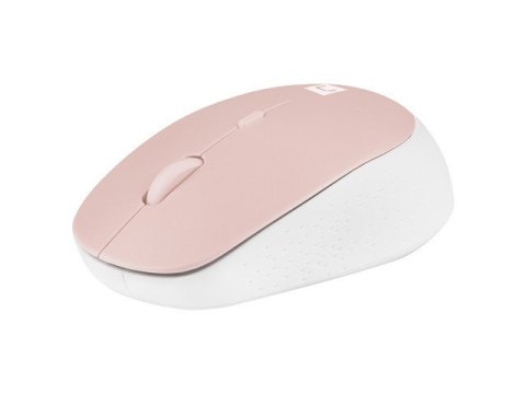 Natec Mysz bezprzewodowa Harrier 2 Bluetooth 5.1 biało-różowa Natec Mysz bezprzewodowa Harrier 2 Bluetooth 5.1 biało-różowa