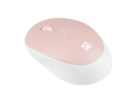 Natec Mysz bezprzewodowa Harrier 2 Bluetooth 5.1 biało-różowa Natec Mysz bezprzewodowa Harrier 2 Bluetooth 5.1 biało-różowa