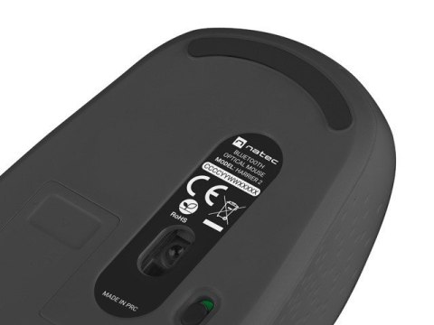 Natec Mysz bezprzewodowa Harrier 2 Bluetooth 5.1 czarna Natec Mysz bezprzewodowa Harrier 2 Bluetooth 5.1 czarna