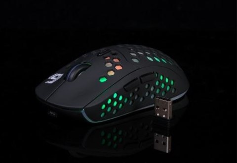 Gembird Mysz bezprzewodowa Ragnar WRX500 optyczna RGB 1600 DPI Gembird Mysz bezprzewodowa Ragnar WRX500 optyczna RGB 1600 DPI