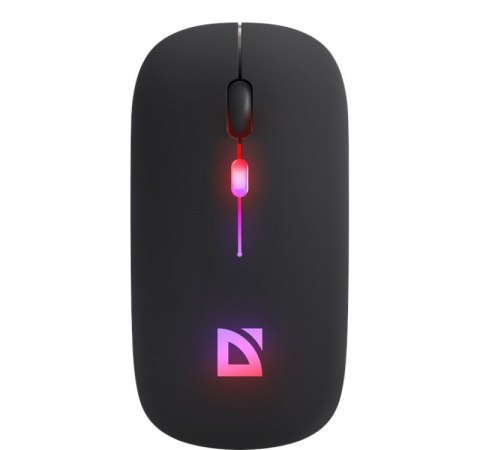Defender Mysz bezprzewodowa silent click TOUCH MM-997 akumulator 800/1200/1600 DPI czarna Defender Mysz bezprzewodowa silent click TOUCH MM-997 akumulator 800/1200/1600 DPI czarna