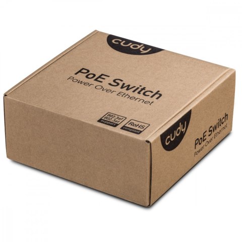 Cudy Przełącznik GS1005P Switch 5xGE (4xPoE+) 60W