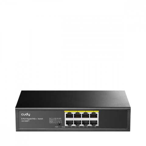 Cudy Przełącznik niezarządzalny GS1008PT Switch 8xGE PoE+ 120W Cudy Przełącznik niezarządzalny GS1008PT Switch 8xGE PoE+ 120W