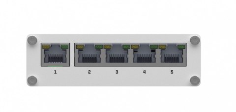 TELTONIKA Przełącznik przemysłowy TSW110 5xGigabit Ethernet TELTONIKA Przełącznik przemysłowy TSW110 5xGigabit Ethernet