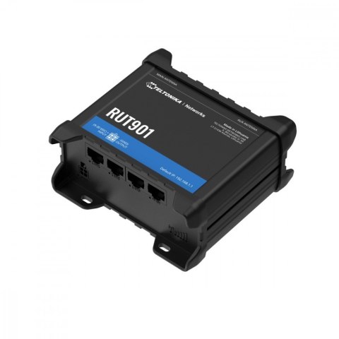 TELTONIKA Router LTE RUT901 (Cat 4), 3G, 2G, 2xSIM, 4xRJ45, WiFi TELTONIKA Router LTE RUT901 (Cat 4), 3G, 2G, 2xSIM, 4xRJ45, WiFi