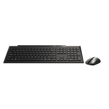 RAPOO Zestaw bezprzewododowy Multi-Mode 8210M czarny