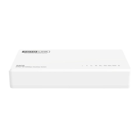 Totolink Desktop S808-V5 Switch 8xRJ45 100 MB/s Totolink Desktop S808-V5 Switch 8xRJ45 100 MB/s