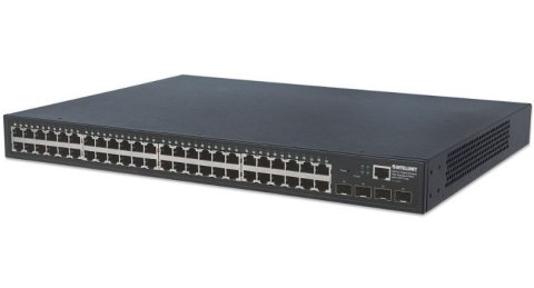 Intellinet Przełącznik Gigabit 48-portowy zarządzalny RJ45 4x SFP Intellinet Przełącznik Gigabit 48-portowy zarządzalny RJ45 4x SFP