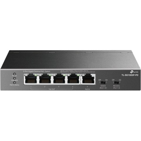 TP-LINK Przełącznik SG1005P-PD 5xGE (1xPoE++ 4xPoE+) TP-LINK Przełącznik SG1005P-PD 5xGE (1xPoE++ 4xPoE+)