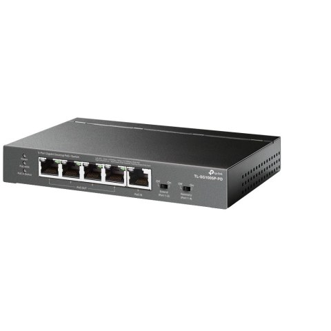 TP-LINK Przełącznik SG1005P-PD 5xGE (1xPoE++ 4xPoE+) TP-LINK Przełącznik SG1005P-PD 5xGE (1xPoE++ 4xPoE+)
