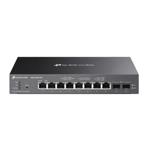 TP-LINK Przełącznik SG2210XMP-M2 switch 8x2.5GE PoE+ 2SFP+ TP-LINK Przełącznik SG2210XMP-M2 switch 8x2.5GE PoE+ 2SFP+