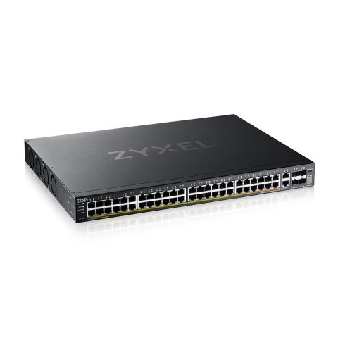 Zyxel Przełącznik zarządzalny XGS2220-54HP-EU0101F L3 600W PoE, 40xPoE+/10xPoE++, 48x1G RJ45 2x10mG RJ45, 4x10G SFP+ Zyxel Przełącznik zarządzalny XGS2220-54HP-EU0101F L3 600W PoE, 40xPoE+/10xPoE++, 48x1G RJ45 2x10mG RJ45, 4x10G SFP+
