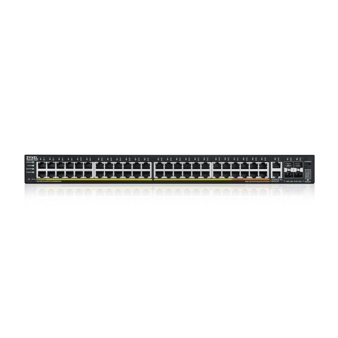 Zyxel Przełącznik zarządzalny XGS2220-54HP-EU0101F L3 600W PoE, 40xPoE+/10xPoE++, 48x1G RJ45 2x10mG RJ45, 4x10G SFP+ Zyxel Przełącznik zarządzalny XGS2220-54HP-EU0101F L3 600W PoE, 40xPoE+/10xPoE++, 48x1G RJ45 2x10mG RJ45, 4x10G SFP+