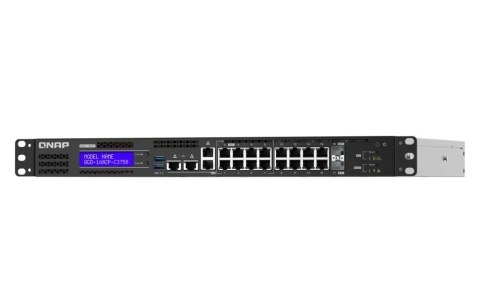 QNAP Przełącznik zarządzalny QGD-1602P-C3758-16G-EU L2 PoE QNAP Przełącznik zarządzalny QGD-1602P-C3758-16G-EU L2 PoE
