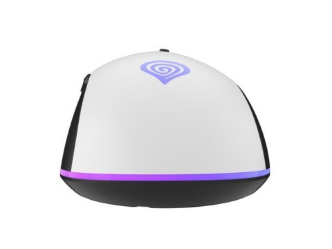 Genesis Mysz Krypton 290 6400DPI podświetlenie RGB Biała